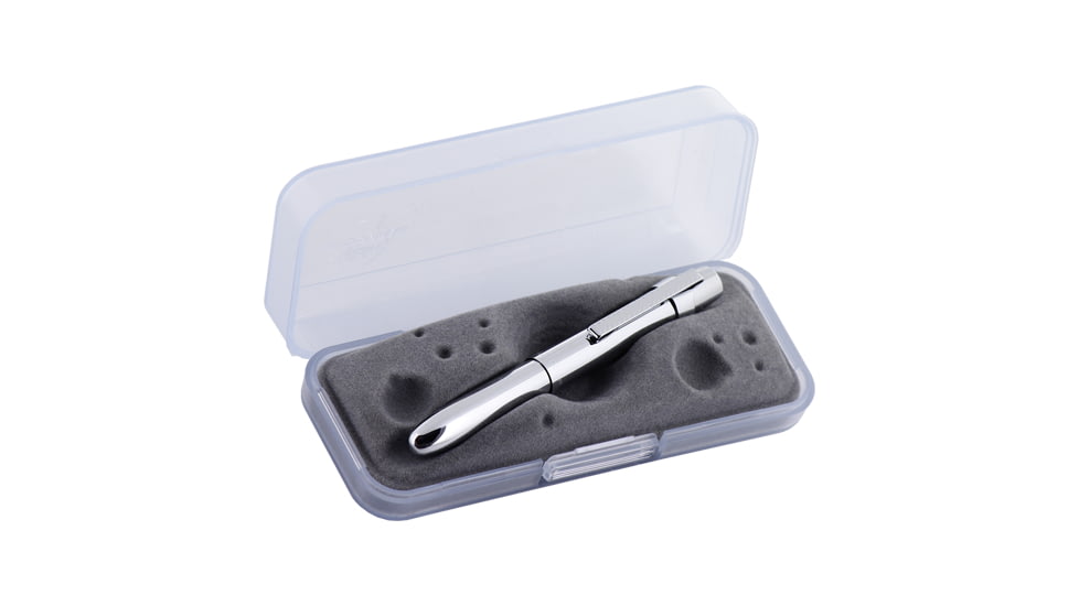 Fisher Space Pen X-Mark Bullet Space Pen, PR-4 Black Ink, Medium Point, 5.27 in Length, Gift Boxed, w/ Square Top Cap, Chrome, 400WCCL