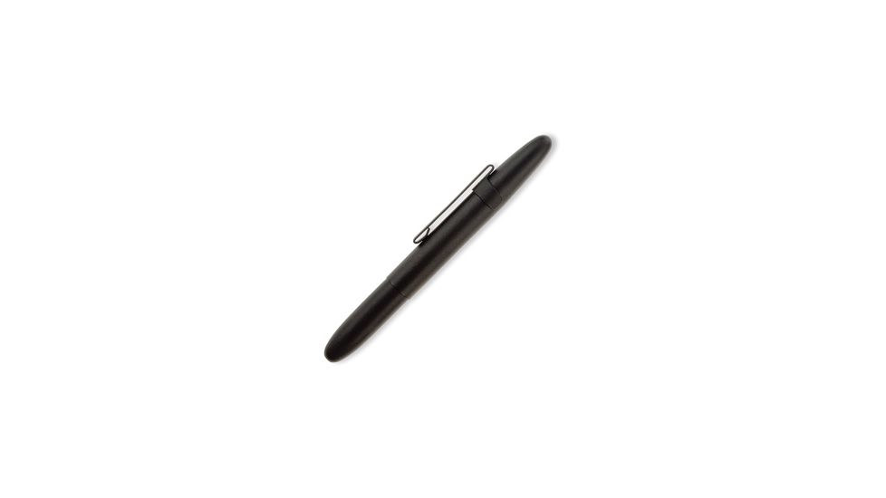 Fisher Space Pen Matte Black Bullet with Clip FSP400BCL