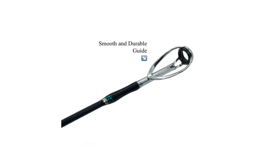 Fitzgerald Fishing Aqua Dream Inshore Series Spinning, Medium, Black, 7ft2in, FRAD72M
