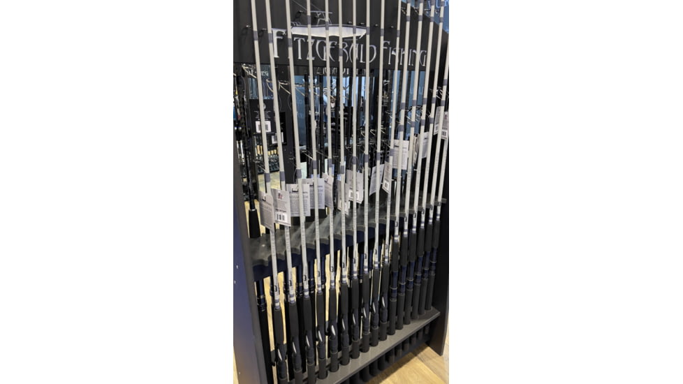 Fitzgerald Fishing AquaFin Series Rods. Medium Fast, Silver, 7ft6in, AF76MF