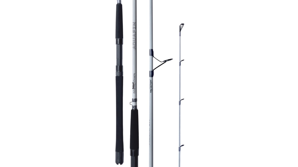 Fitzgerald Fishing AquaFin Series Rods. Medium Fast, Silver, 7ft6in, AF76MF