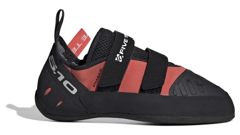 Five Ten Anasazi LV Pro Climbing Shoes - Womens, Easy Coral/Black/Red, 10, BC0923-10