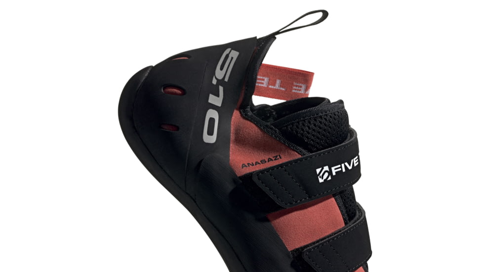 Five Ten Anasazi LV Pro Climbing Shoes - Womens, Easy Coral/Black/Red, 10, BC0923-10