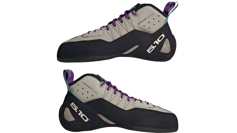 Five Ten Grandstone Climbing Shoes - Mens, Sesame/Core Black/Active Purple, 13, BC0866-13