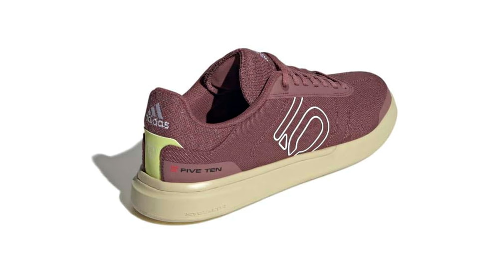 Five Ten Sleuth DLX Canvas Shoes - Womens, Quiet Crimson/Ftwr White/Sandy Beige, 7, GZ9867-7