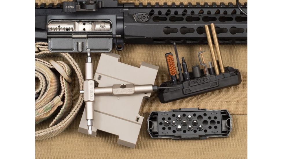 Fix It Sticks AR15 Field Maintenance Tool Kit with Hard Case, Black, Small FIS-SKAR15