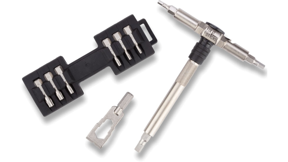 Fix It Sticks Compact Ratcheting Multi-Tool w/ 15 Bits and Bracket, FISLHBHP