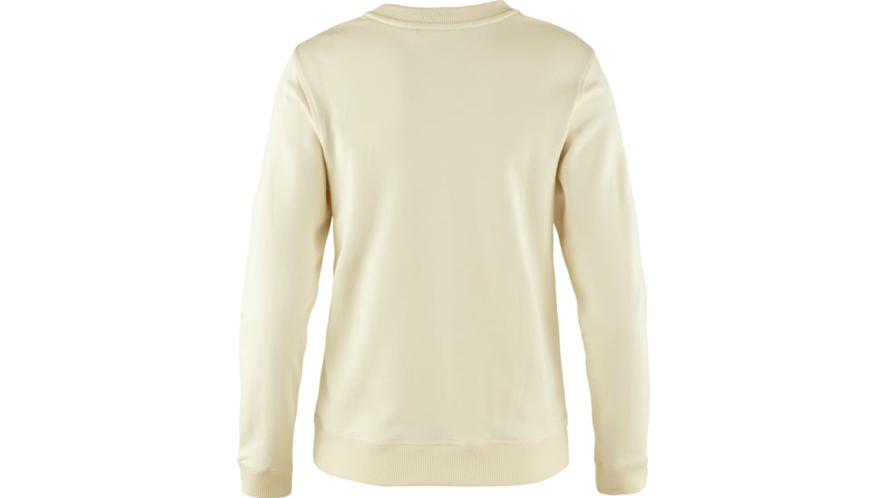 Fjallraven 1960 Logo Badge Sweater - Womens, Chalk White, 2XL, F87230-113-XXL