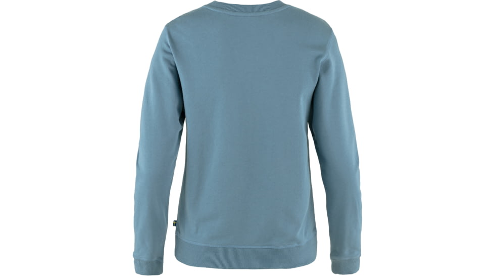 Fjallraven 1960 Logo Badge Sweater - Womens, Dawn Blue, Medium, F87230-543-M