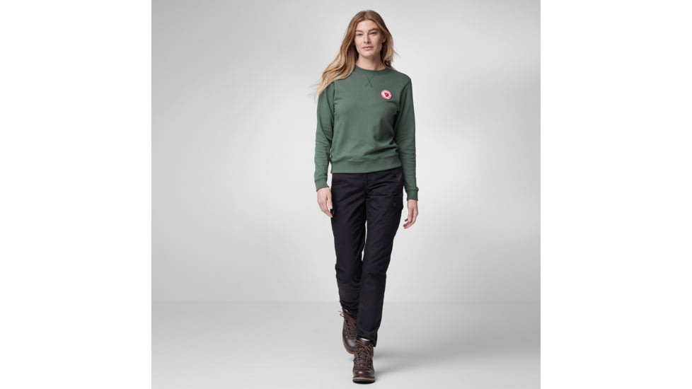 Fjallraven 1960 Logo Badge Sweater - Womens, Deep Patina, Extra Small, F87230-679-XS