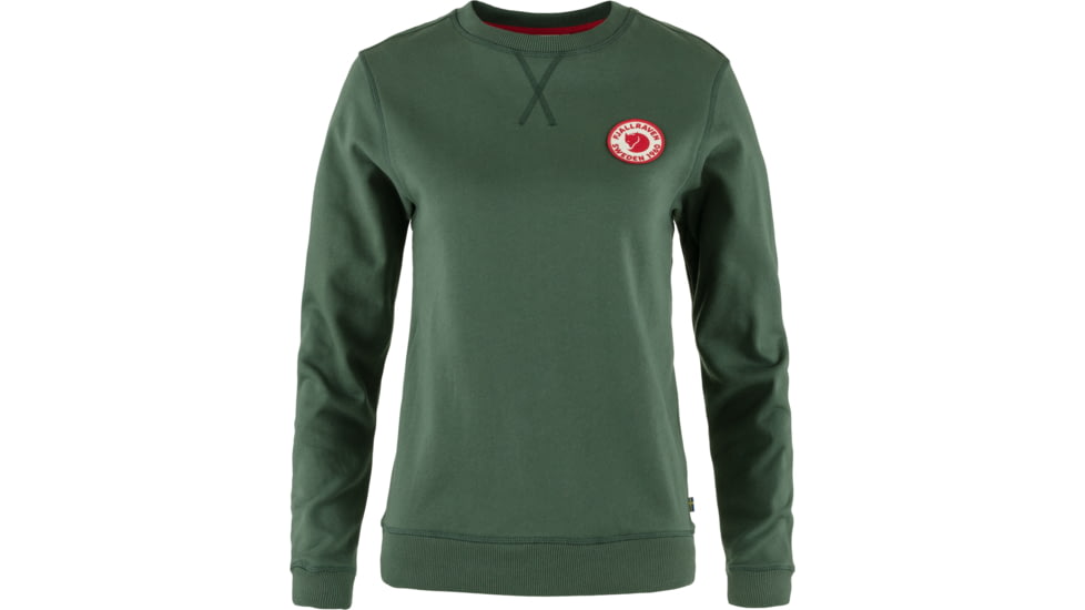 Fjallraven 1960 Logo Badge Sweater - Womens, Deep Patina, Extra Small, F87230-679-XS