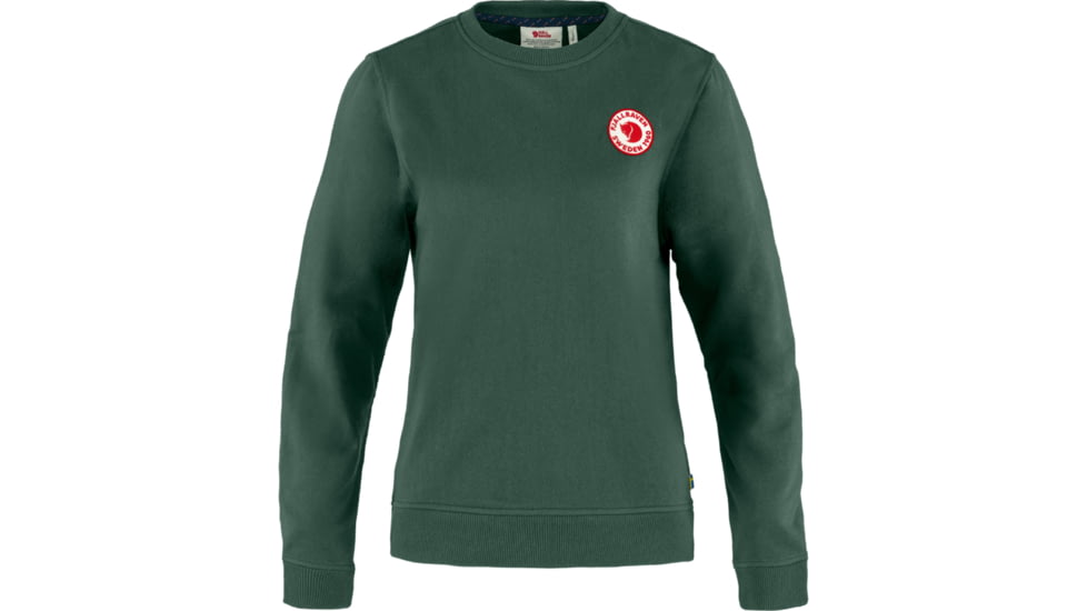 Fjallraven 1960 Logo Badge Sweater - Womens, Deep Patina, Small, F87230-679-S