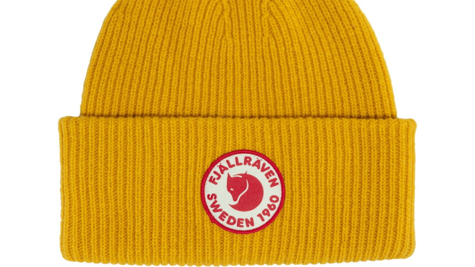 Fjallraven 1960 Logo Hat, Mustard, One Size, F78142-161-OS
