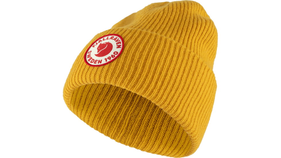 Fjallraven 1960 Logo Hat, Mustard, One Size, F78142-161-OS