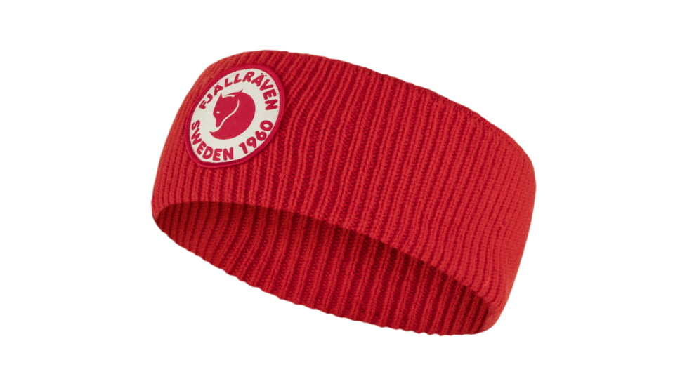 Fjallraven 1960 Logo Headband, True Red, One Size, F87082-334-OneSize