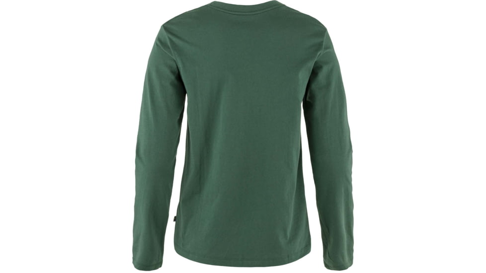 Fjallraven 1960 Logo T-Shirt Long Sleeve - Womens, Deep Patina, Small, F86989-679-S