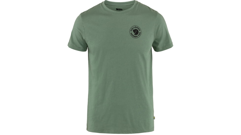 Fjallraven 1960 Logo T-Shirt - Mens, Patina Green, 2XL, F87313-614-XXL