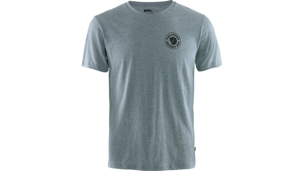 Fjallraven 1960 Logo T-Shirt - Mens, Uncle Blue/Melange, Extra Large, F87313-520-999-XL