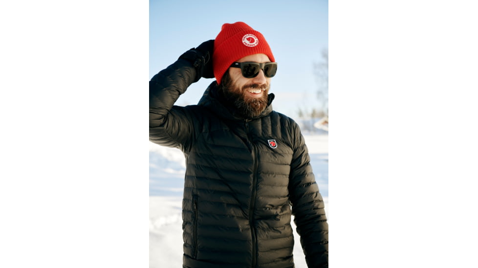Fjallraven 1961 Logo Hat, True Red, One Size, F78142-334-OS
