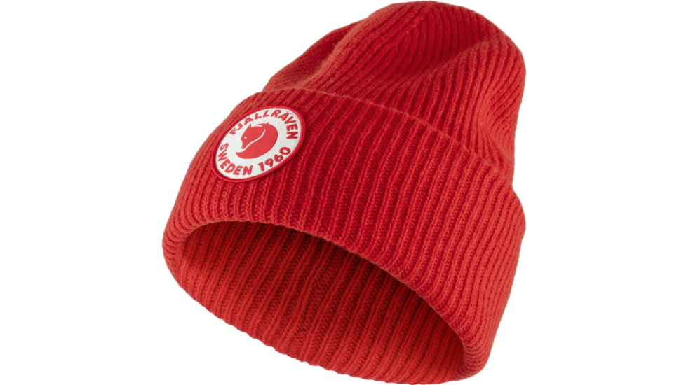 Fjallraven 1961 Logo Hat, True Red, One Size, F78142-334-OS