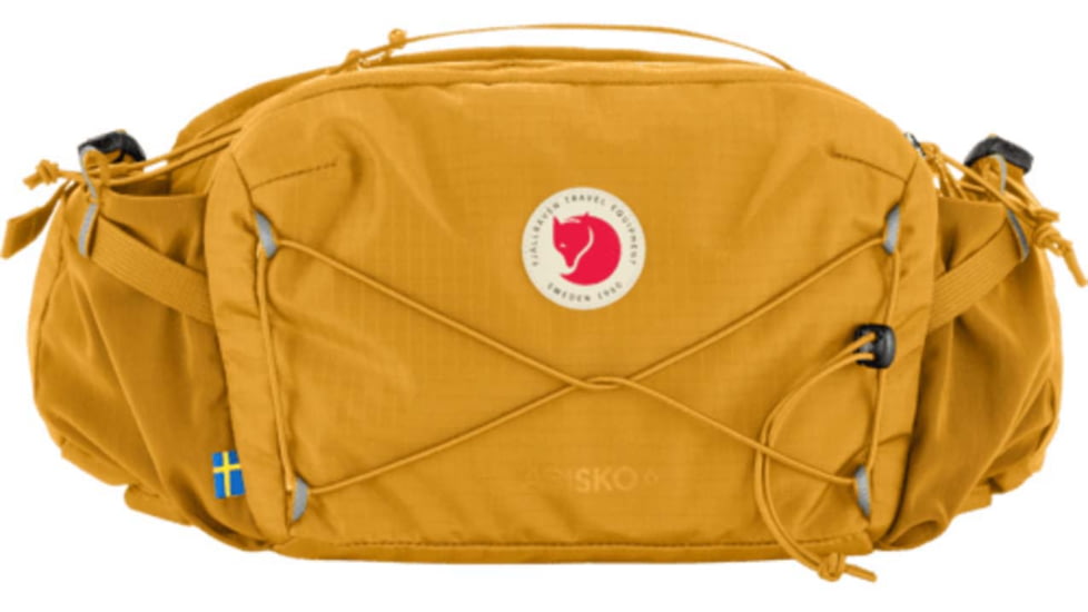 Fjallraven Abisko 6 Hip Pack, Mustard Yellow, One Size, F23200306-161