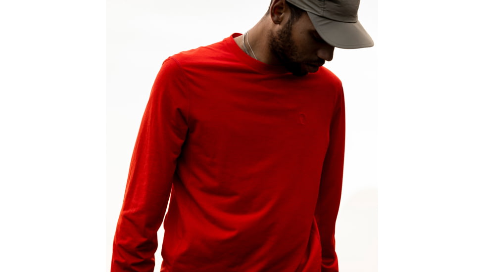 Fjallraven Abisko Day Hike Long Sleeve - Mens, Flame Orange, Medium, F12600214-214-M