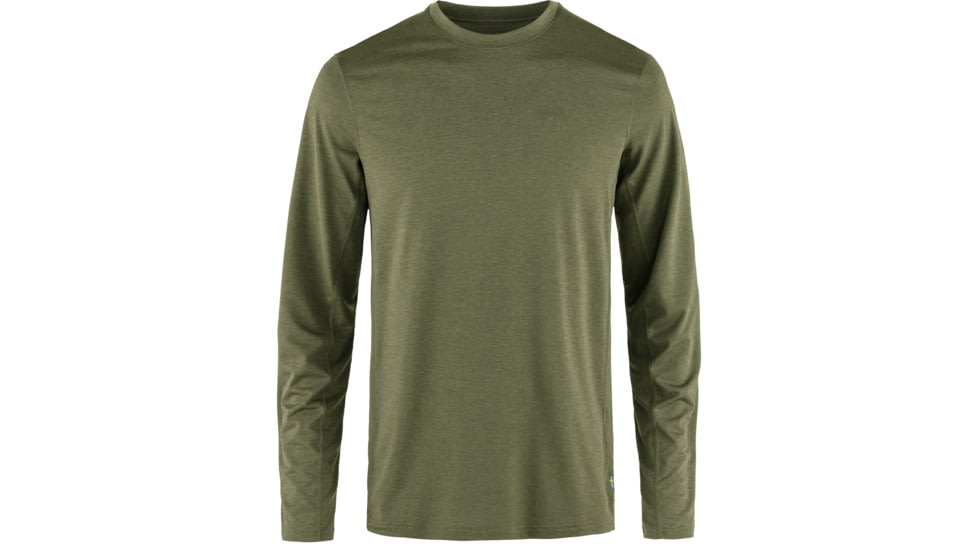 Fjallraven Abisko Day Hike Long Sleeve - Mens, Green, Extra Small, F12600214-620-XS