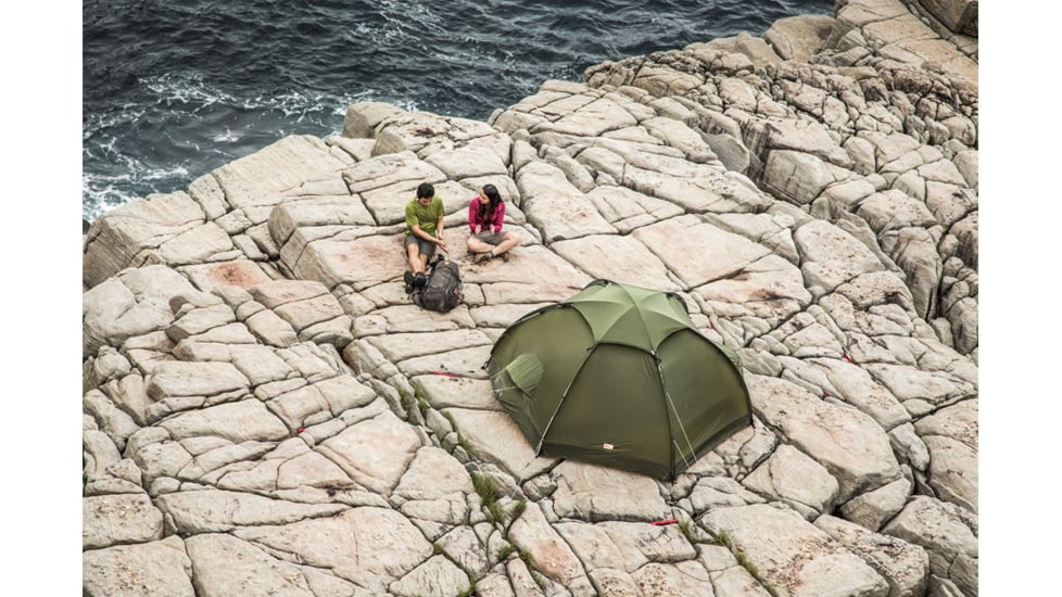 Fjallraven Abisko Dome 2 Tent, Pine Green, F53502-616-One Size