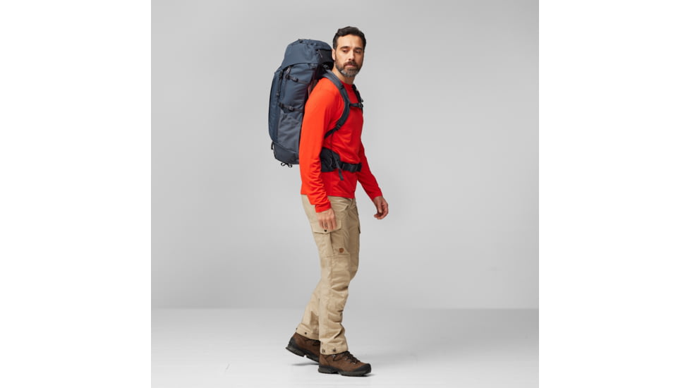 Fjallraven Abisko Friluft 45 Backpack - Unisex, Navy, Large, F23200240-560-One Size