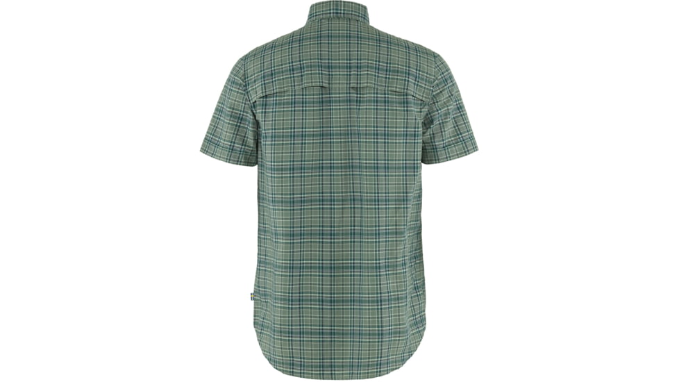 Fjallraven Abisko Hike Shirt Short Sleeve - Mens, Arctic Green/Patina Green, 2XL, F82268-667-614-XXL