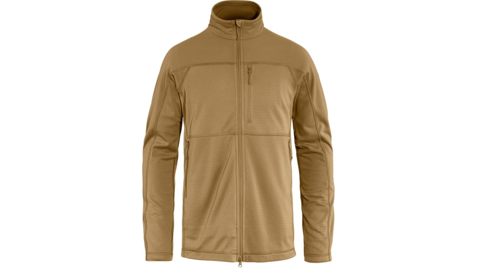 Fjallraven Abisko Lite Fleece Jacket - Mens, Buckwheat Brown, 2XL, F86971-232-XXL