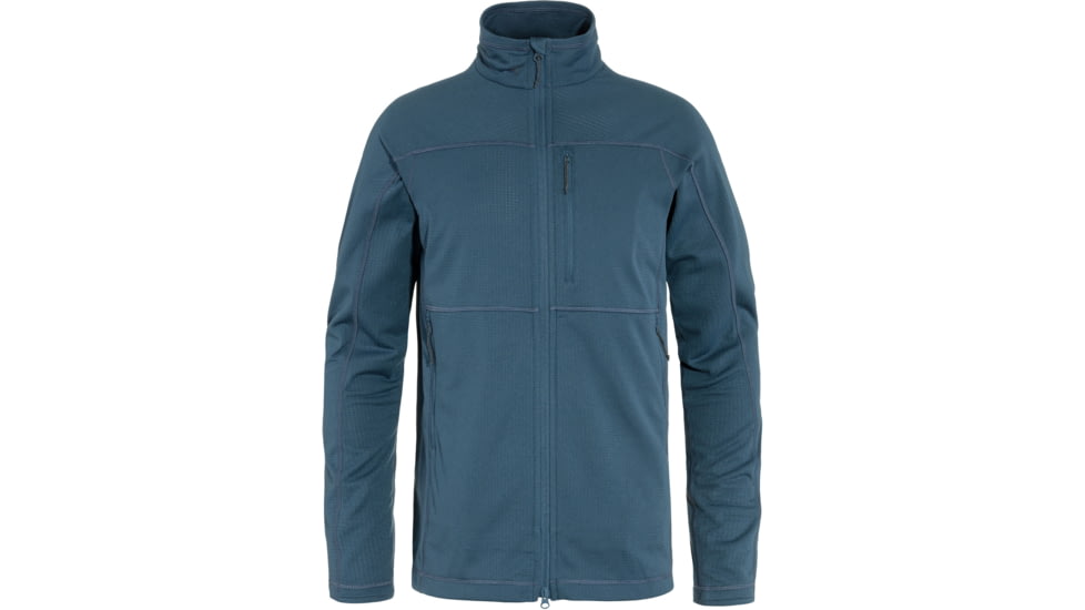 Fjallraven Abisko Lite Fleece Jacket - Mens, Indigo Blue, Large, F86971-534-L