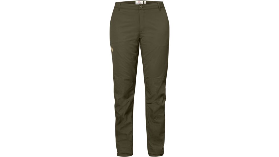 Fjallraven Abisko Lite Trousers - Women's-Dark Olive-Raw-EU 42