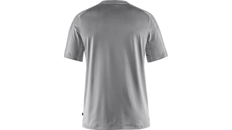 Fjallraven Abisko Mesh Short Sleeve T-Shirt - Mens, Shark Grey, Medium, F87198-016-M