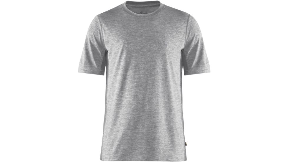 Fjallraven Abisko Mesh Short Sleeve T-Shirt - Mens, Shark Grey, Medium, F87198-016-M