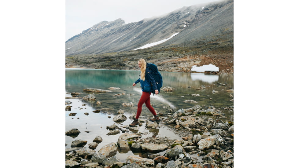 Fjallraven Abisko Midsummer Jacket - Womens, Indigo Blue/Dark Navy, Small, F89826-534-555-S