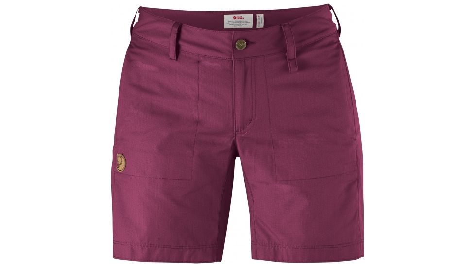 Fjallraven Abisko Shade Shorts Womens, Plum, 42 F89811-420-42