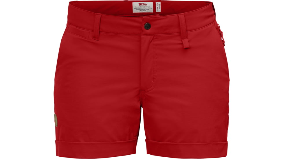 Fjallraven Abisko Stretch Shorts - Women's-Red-EU 42