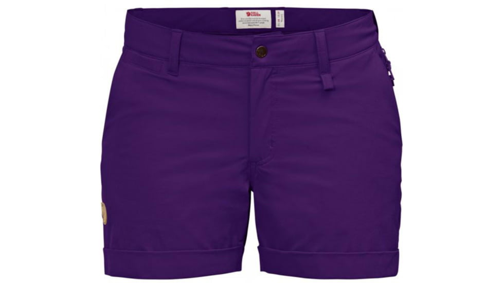 Fjallraven Abisko Stretch Shorts - Womens, Purple, 14, F89585-580-44