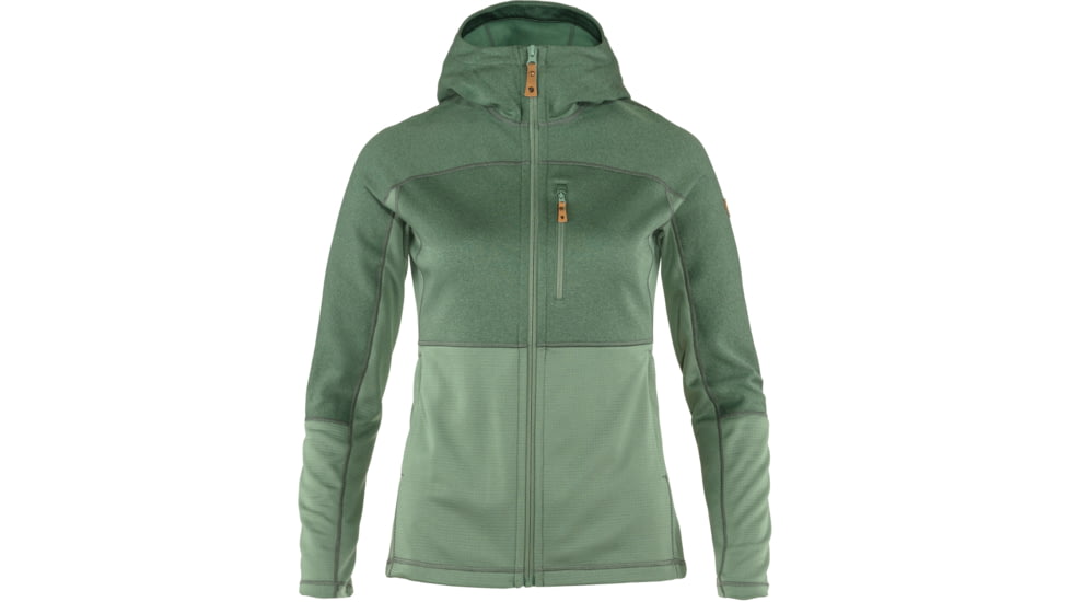 Fjallraven Abisko Trail Fleece - Womens, Patina Green, Extra Large, F89589-614-XL