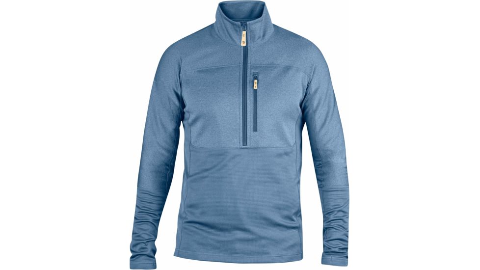 Fjallraven Abisko Trail Pullover - Men's-Blue Ridge-Large