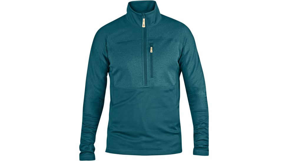 Fjallraven Abisko Trail Pullover - Men's-Glacier Green-Medium