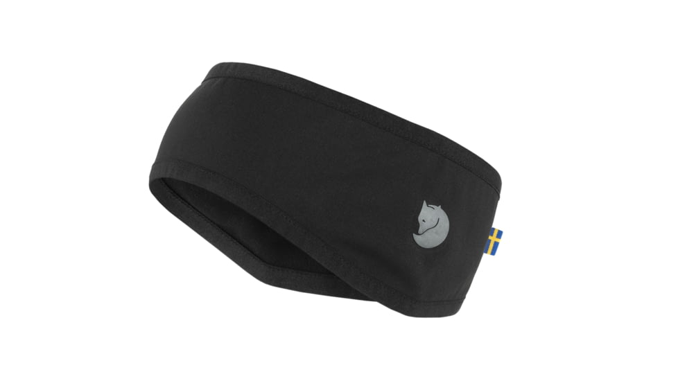 Fjallraven Abisko Varm Headband, One Size, Black, F84791-550-OneSize