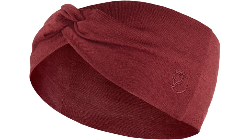 Fjallraven Abisko Wool Headband, Pomegranate Red, One Size, F84782-346-OneSize
