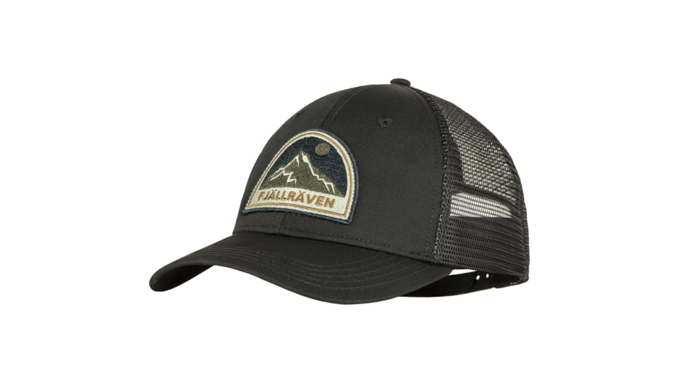 Fjallraven Badge Langtradarkeps, Black, Small/Medium, F78152-550-S/M