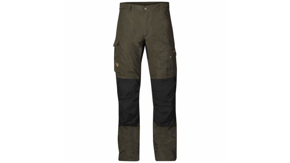 Fjallraven Barents Pro Trousers - Mens, Dark Olive, 44 Waist, Raw Length, F81761-633-44