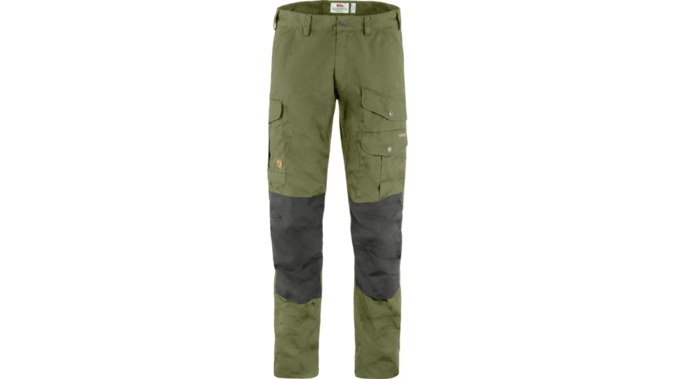 Fjallraven Barents Pro Trousers - Mens, Green/Dark Grey, 58, F87179-620-030-58