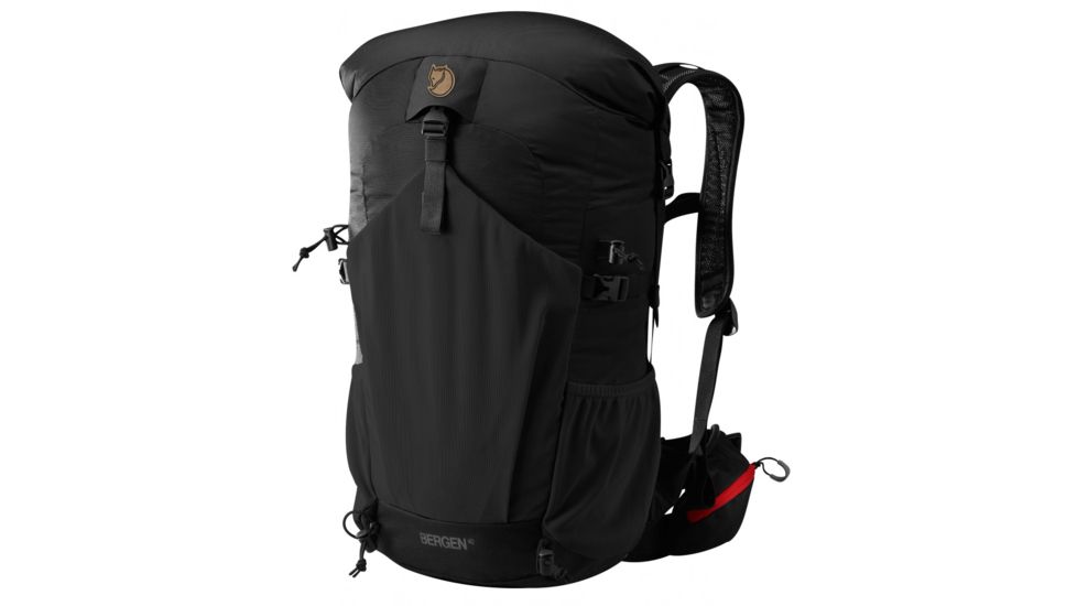 Fjallraven Bergen 30L Backpack-Black-30 L