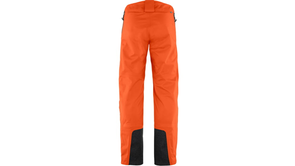 Fjallraven Bergtagen Eco-Shell Trousers - Mens, Hokkaido Orange, 56, F86622-208-56