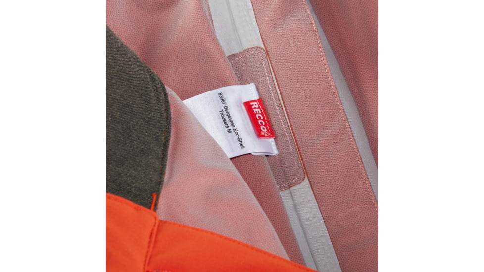 Fjallraven Bergtagen Eco-Shell Trousers - Mens, Hokkaido Orange, 56, F86622-208-56